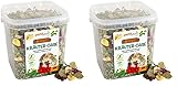 petifool Kräuter Oase 370g - Ergänzungsfutter für Nager - natürliches Nagerfutter für Kaninchen, Meerschweinchen, Hamster, Chinchilla & mehr - ohne künstliche Zusätze - 100% Natur -artgerechtes Futter