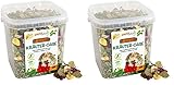 petifool Kräuter Oase 370g - Ergänzungsfutter für Nager - natürliches Nagerfutter für Kaninchen, Meerschweinchen, Hamster, Chinchilla & mehr - ohne künstliche Zusätze - 100% Natur -artgerechtes Futter