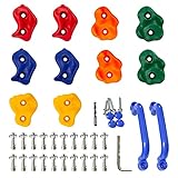 KINSPORY Klettersteine Kinder, Klettergriffe Kinder 10...