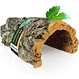 Korktunnel | Korkhöhle (Halbbogen) unten offen, 30 cm, Innenhöhe ≤ 11 cm | gereinigt & desinfiziert | Naturkorkrinde als Unterschlupf für Nagetiere, Reptilien, Vögel 100% Korkrinde