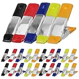 VALICLUD Robuste Metallfederklemmen 25 Stück Kleine Klemmen für Holzbearbeitung Bastelarbeiten und Gartenschlauch Reparatur Vielseitig Einsetzbar Gleichmäßige Klemmkraft