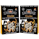 Qchefs 2er Pack SIZZLES: Zahnpflege-Snack für kleine Hunde...