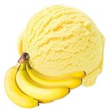 Banane Geschmack 1 Kg Gino Gelati Eispulver für Milcheis Softeispulver Speiseeispulver