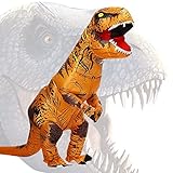 PARAYOYO Aufblasbare Kostüm Dino Kostüm Trex Kostüm Dinosaurier Kostüm Halloween Kostüm für Erwachsene