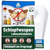 TRUTZ® Schlupfwespen gegen Lebensmittelmotten | 25 Karten à 1 Lieferung | Nachhaltig & Effektiv Lebensmittelmotten bekämpfen | Alternative zu Mottenspray, Mottenkugeln und Lebensmittelmotten Falle