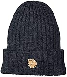 Fjällräven Herren Byron Hat DoppelstrickMütze, Graphite, Einheitsgröße EU