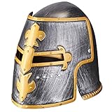 Balinco Ritterhelm | Ritter Helm | Krieger | Kämpfer | Gladiator - für Damen & Herren als perfektes Accessoire zum Ritterkostüm