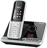 Gigaset SX810A Telefon, ISDN Schnurlostelefon / Mobilteil, Farbdisplay, Dect-Telefon, Anrufbeantworter, schnurloses Telefon, grau