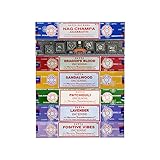 Satya Räucherstäbchen Geschenkset Nag Champa, Super Hit,...