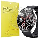 Blueshaweu Schutzfolie Kompatibel mit OUKITEL Smartwatch Herren Damen 1,43 Zoll V5, HD klar Flexible TPU Displayschutzfolie [6 Stück] Kompatibel für OUKITEL V5 Smartwatch (Transparenz)