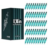 INKin Tattoo Nadeln Set 50 Stück #12 Standard 0,35mm Round Magnum Tattoo Cartridges Mixed (5RM 7RM 9RM 11RM 13RM) für Tattoo Maschine