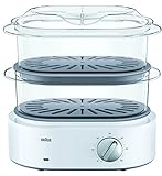 Braun FS 5100 Dampfgarer Identity Collection, weiß