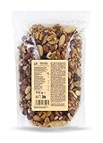 KoRo - Edelnussmischung 1 kg - 100% Nüsse - Hoher Ballaststoffgehalt - Mischung aus Mandeln, Paranüssen, Cashewkernen, Walnüssen und Haselnüssen