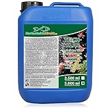 GartenteichDirekt Teichklar Teichklärer für den Gartenteich 5 Liter (Klärer gegen grünes und trübes Teichwasser, klares Wasser im Gartenteich)