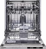 HEINNER  HDW-BI6614IE++  Einbau‑Geschirrspüler, 14Maßgedecke, 6 Programme, Aquastop Schutz, Energie­klasse  E, 60 cm Breite – inklusive 5‑Jahres‑Garantie