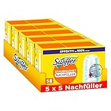 Swiffer Staubmagnet Nachfüllpackung, 25 Tücher (5×5),...
