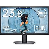 Dell SE2422HX 24 Zoll Full HD (1920x1080) Monitor, 75Hz, VA, 5ms, AMD FreeSync, HDMI, VGA, 3 Jahre Garantie, Schwarz