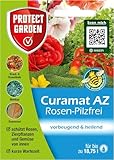 Curamat AZ Rosen-Pilzfrei, Konzentrat gegen Pilzkrankheiten mit vorbeugender und heilender Wikung an Rosen, Zierpflanzen und Gemüse, 15 ml Konzentrat