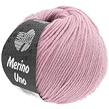 LANA GROSSA Merino Uno | Klassische Merinowolle mit...