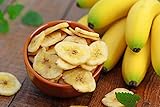 2 kg Bananenchips | gesüßt | getrocknete Banane | Bananenscheiben | Snack | Chips |