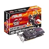 ASUS ATI Radeon EAH6870 DC/2DI2S/1GD5 Grafikkarte (PCI-e, 1GB GDDR5 Speicher, 2x DVI, 2x Display Port)