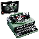 LEGO Ideas Schreibmaschine 21327 Bauset für Erwachsene, Sammlerstück, Retro-Display-Modell, kreative Hobbys, einzigartige Geschenkidee