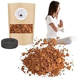 SamayZen - Sandelholz Weihrauch mit Nag Champa, gemahlen, 30 g - liturgische Kohle 40 mm - Hergestellt aus Baumharzen - ungiftig - Entzünden Sie Ihre Spiritualität mit dieser einzigartigen Erfahrung