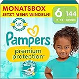 Pampers Baby Windeln Größe 6 (13kg+) Premium Protection,...