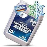 PoolLöwe® EASYCLEAR Pool Überwinterungsmittel flüssig 10L I Wintermittel für Pool ohne Ablassen I Wintermittel mit hocheffektiver Easyclear-Formel | Winterschutzmittel zur Schwimmbad Überwinterung