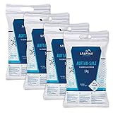 4 x SALPINA Auftausalz 5kg im Sack (20kg) | hochwirksames und schnellwirkendes Streusalz | zum Auftauen von Schnee und Eis | reinstes Siedesalz (99.6% NaCl) | 100% biologisch abbaubar