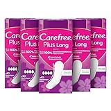 CAREFREE Slipeinlagen Plus Long Parfümiert (5 x 40 Stück),...