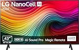 LG 43NANO81T6A TV 43' (109 cm) NanoCell Fernseher (α5 Gen7...
