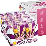 Frigeo Puffreis mit Mais | Fruchtiger Knusper-Snack | 5x80g, 15x80g, 30x80g Packungen | Dragierte Mais-Reis-Mischung (15x 80g)