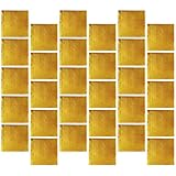SEWOART 500 Stück Goldene Aluminiumfolie für Süßigkeiten Umweltfreundliche Langlebige Candy Wrappers zum Verpacken von Schokolade Keksen Partydeko Hochzeit und Geschenkverpackung