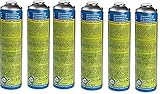 CFH. 6X Universalgas at 2000 Gas 30% Propan und 70% Butan Gaskartusche Druckgasdose 330g 600 ml