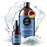 Ultra Pur MagnesiumÖl Spray - 1000ml + 100ml | 100% Natürlich Reines Zechstein Öl von Organic Magnesium | Perfekt für Sport & Muskel entspannung | Flüssig Oil Konzentrat