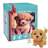 Bukbas Roboter Hund Wie Echt, Mein Realistischer Roboterwelpe, Elektrischer Roboterhund Spielzeug, Realistischer Roboter Welpe Spielzeug Der Sich Wie EIN Echter Welpe Verhält, Läuft, Bellt, Wedelt