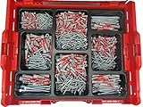 Fischer-DuoPower L-Boxx Sortimentskasten DuoPower Dübel +...