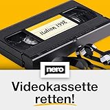 Nero Videokassette retten – ganz einfach ohne Vorkenntnisse | S-VHS | Hi8 | Super 8 | DVD zu PC | Videoschnittprogramm | Video Bearbeitung Software Windows 11 / 10 / 8 / 7 für PC