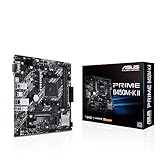 Asus Prime B450M-K II Mainboard Sockel AM4 (mATX, AMD Ryzen, DDR4-Speicher, M.2, SATA 6Gbit/s, USB 3.1 Gen 2 Typ-A)