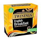 Twinings 80 Teebeutel (English Breakfast) - Schwarzer englischer Tee
