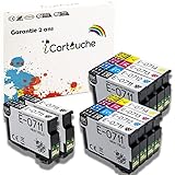 icartouche Kompatibel Tintenpatrone Mit Epson T0715 Stylus D120 DX4050 DX4450 DX5050 DX6050 DX7400 Office BX300F BX600FW SX100 SX110 SX200 SX210 SX400 SX415 SX510W SX600FW SX610FW (4BK 2C 2M 2Y)