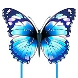 Mint's Colorful Life Schmetterling Drachen flugdrachen für Kinder und Erwachsene (Blau)