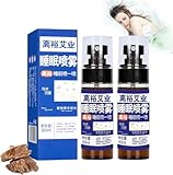 60 ml Wu Chen Xiang Sleep Mist, Deep Sleep Lavender Spray, Oil Fast Essential Asleep Fall Sleep O9N9 Ebony Agarwood