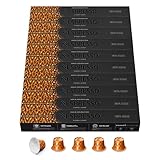 NESPRESSO ORIGINAL Vienna Lungo, Mittlere Röstung, Kompatibel mit ORIGINAL Kaffeemaschinen, Kapsel Set aus 100 Kaffeekapseln