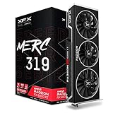 XFX Speedster MERC319 AMD Radeon RX 6800 XT Core Gaming Grafikkarte mit 16 GB GDDR6 HDMI 3xDP RX-68XTALFD9 (erneuert)