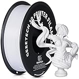 Geeetech Upgrade PLA Filament 1,75 mm, 3D Drucker PLA Filament,1-kg-Spule, Weiß