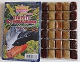 Frostfutter 5X 100g Blister Terzett Fischfutter SAHAWA für Abwechslung im Aquarium