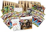 Bundle mit LEGO Jurassic World Serie 2 - Der Adventskalender 2022-24 tolle Überraschungen DELUXE + Exklusive Collect-it Hüllen