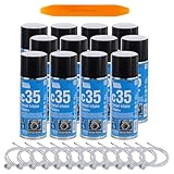 Need4Street 12er Pack BIZOL Diesel Intake Clean+ C35 Turbolader Reiniger 400ml mit Entriegelungskeil, AGR Reiniger Diesel zur Reinigung von Luftansaugsystemen, reduziert Kraftstoffverbrauch